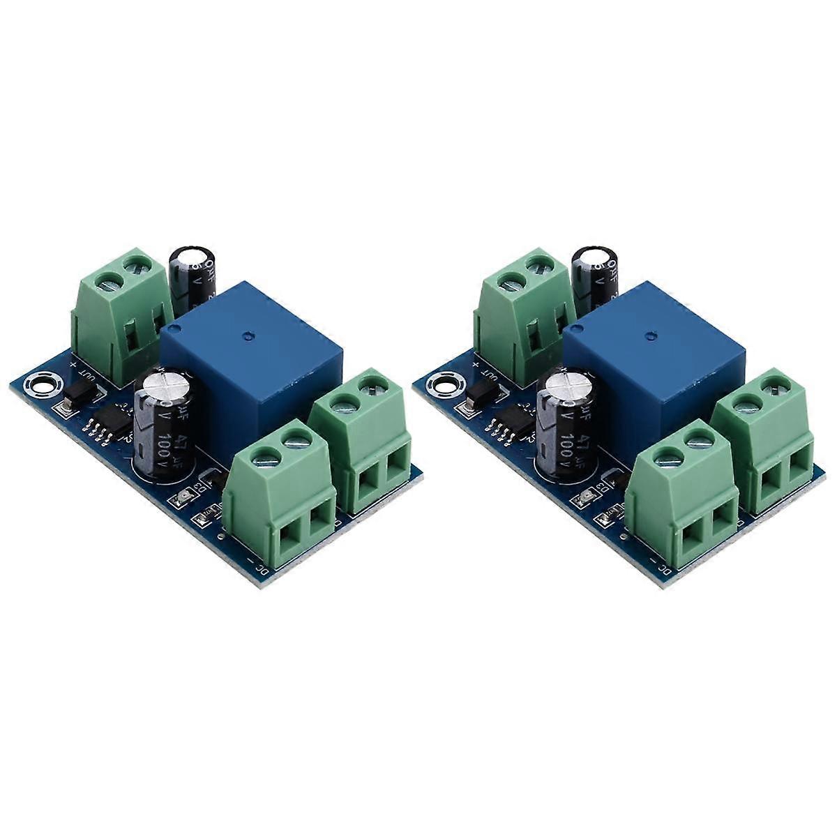 2 Pack Battery Charging Protection Module Power Failure Automatic Switching Device Board Emergency