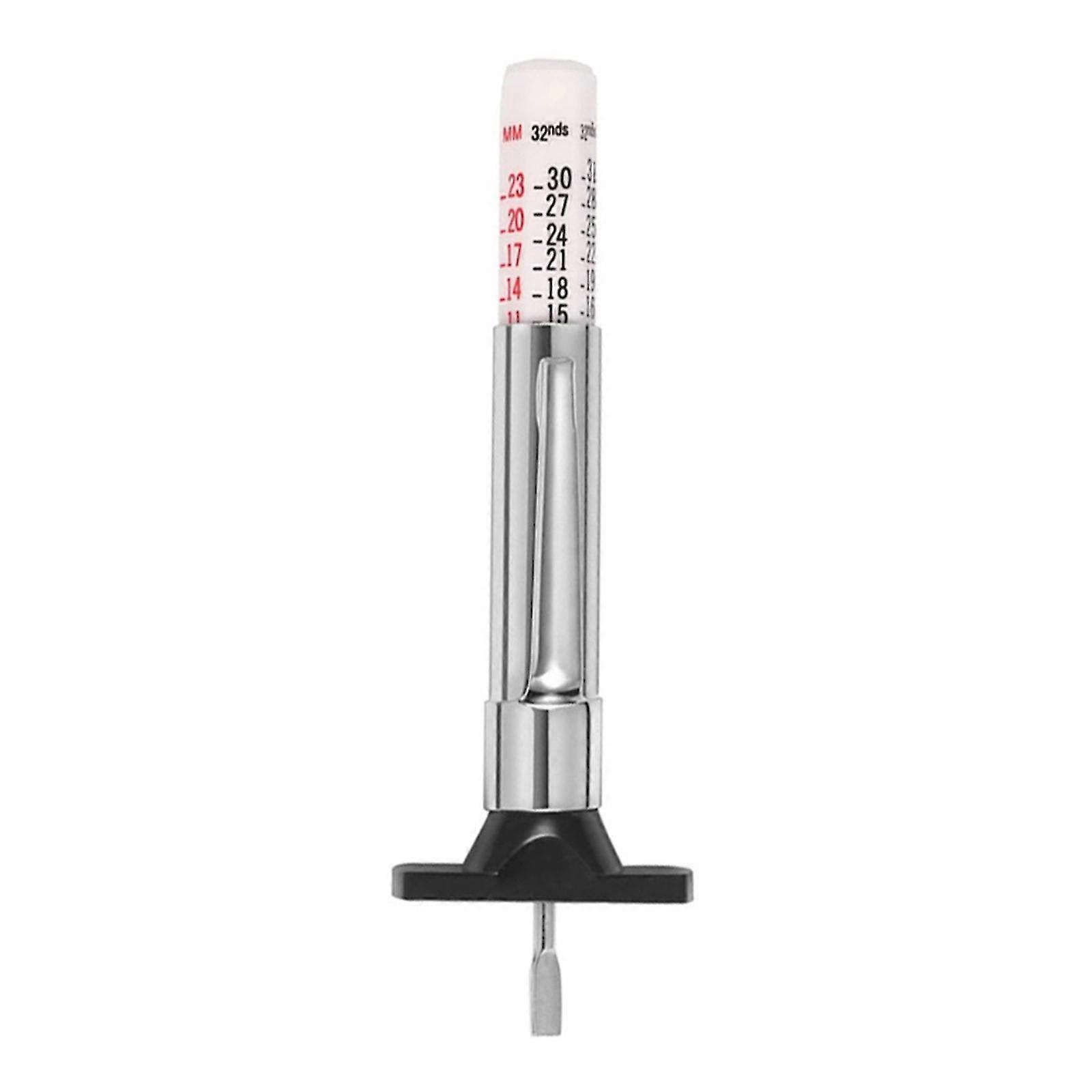 Portable Tire Tread Depth Gauge For Smart Color Coded Tire Tread Depth Measurement Tool Tire Wear Gauge Single/dual Colo