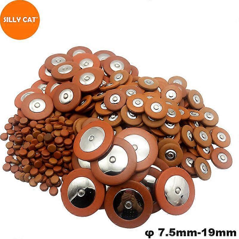 Individual Various Specifications Sax Pads Saxophone Genuine Goat Leather Pads For Alto Tenor Soprano Sax Diameter 7.5mm 19mm