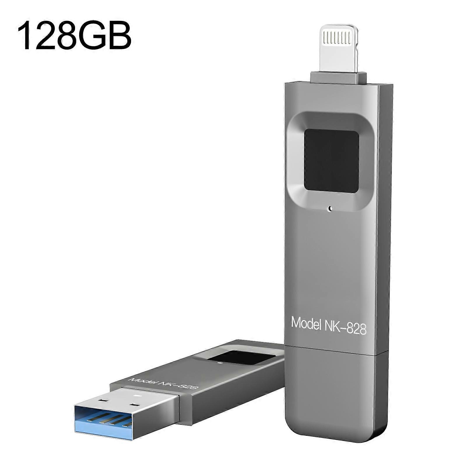 128GB NK-828 8-pins + USB 2-in-1 U-schijf