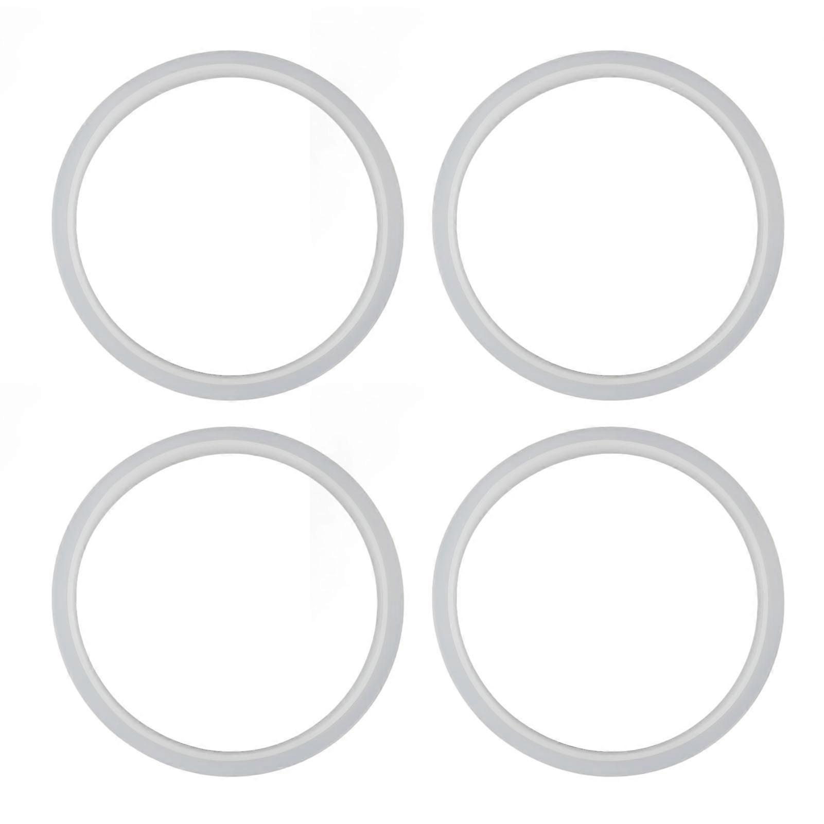 4 قطع من حلقات الختم المصنوعة من السيليكون المقاوم للحرارة لمحاكي تقطير المياه، قطع غيار بديلة 4 لتر