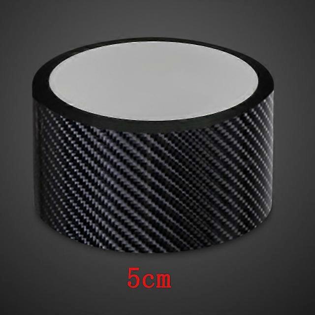 3/5/10M Carbon Fiber Car Stickers Auto Door Threshold Trunk Protective Strip Anti Scratch Tape Waterproof Decal Auto Accessories