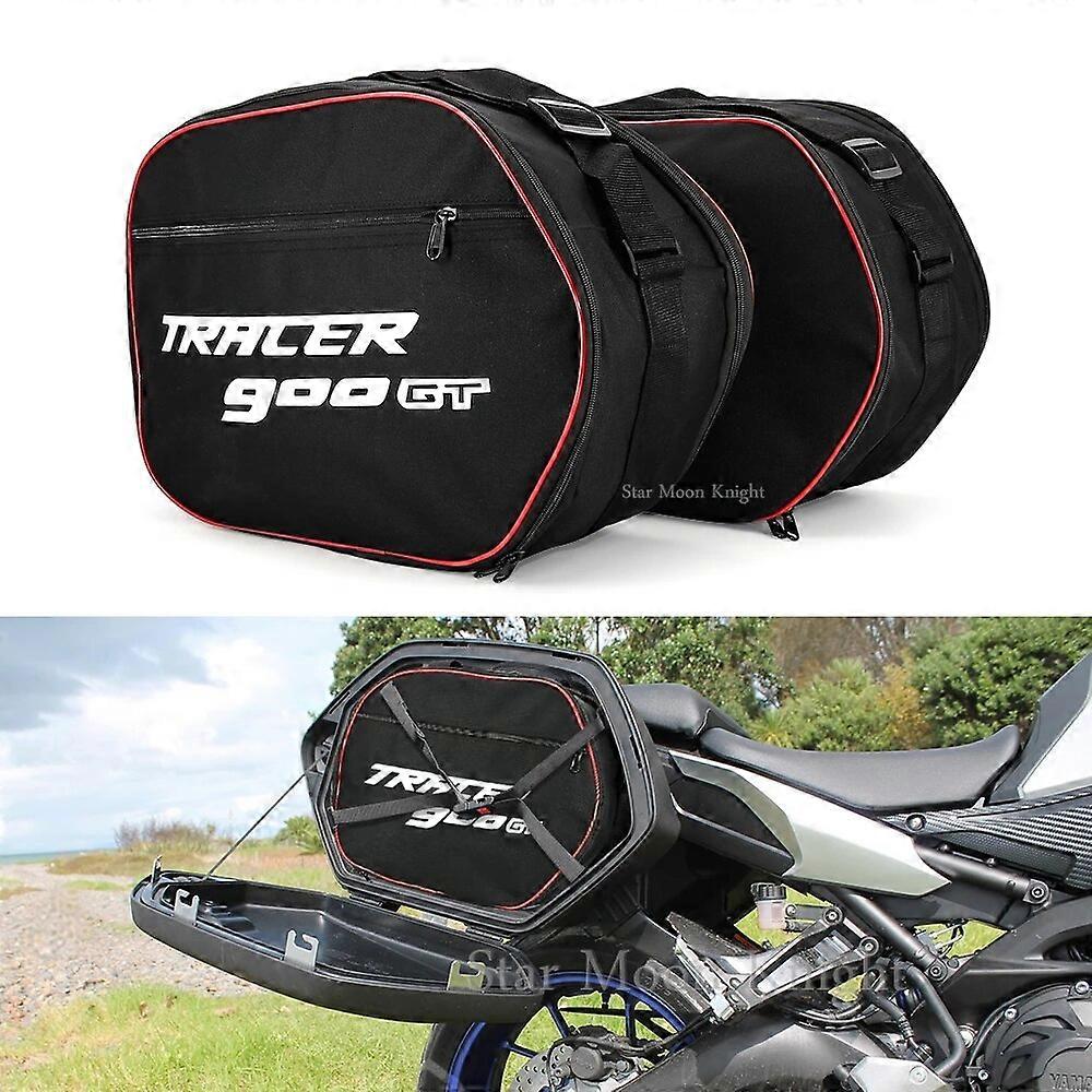 pair Motorcycle side luggage bag saddle liner bag for Yamaha