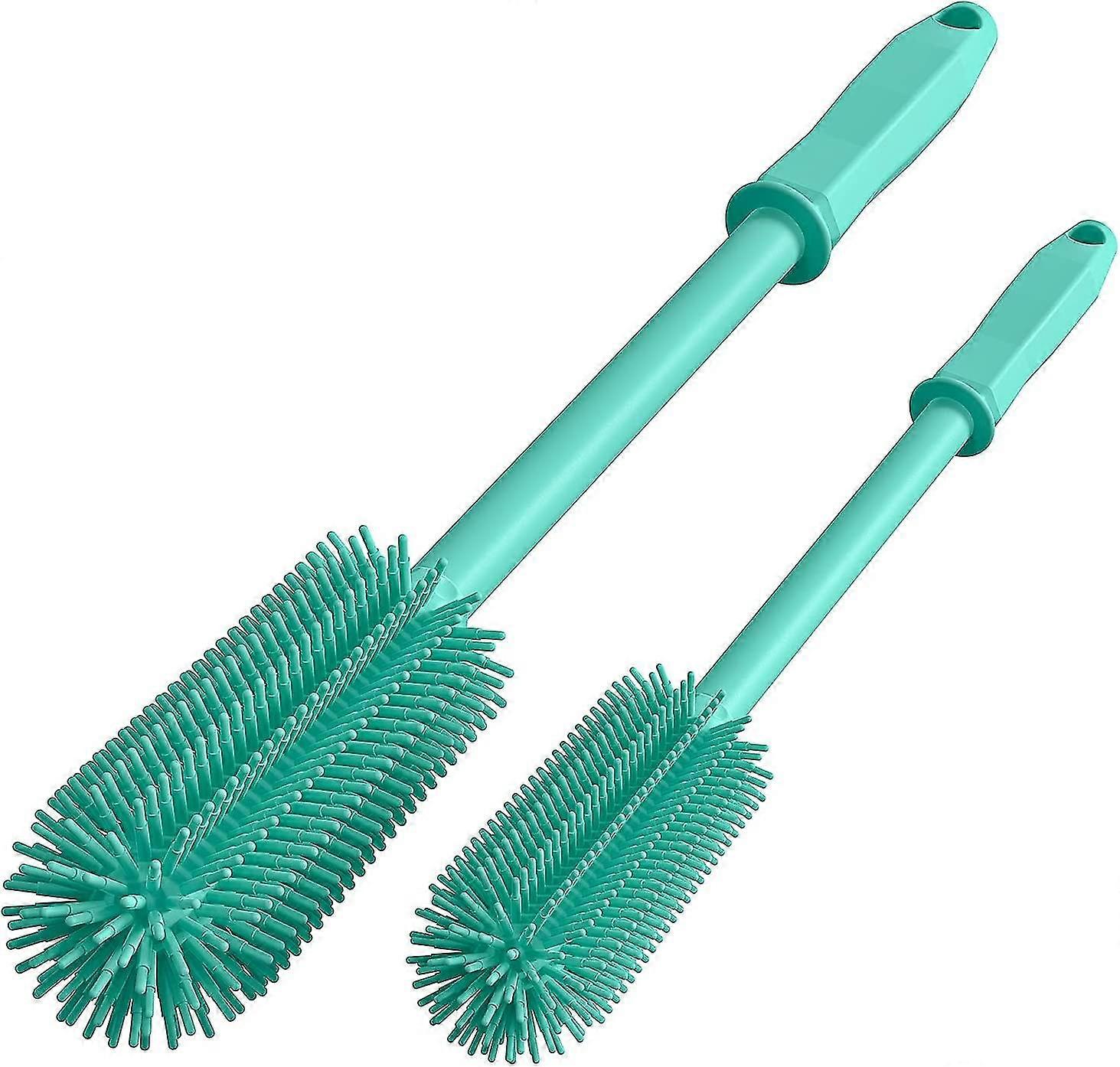 Silicone Bottle Cleaning Brush 2 Pack 16long