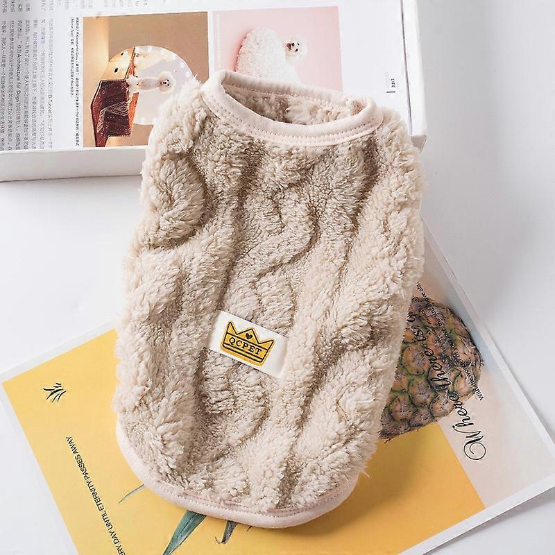 Soft Cozy Cat Clothes Autumn Winter Warm Fleece Sweatshirt for Small Dogs Puppy Kitten Jacket Coat Pet Sphynx Costume Sweater