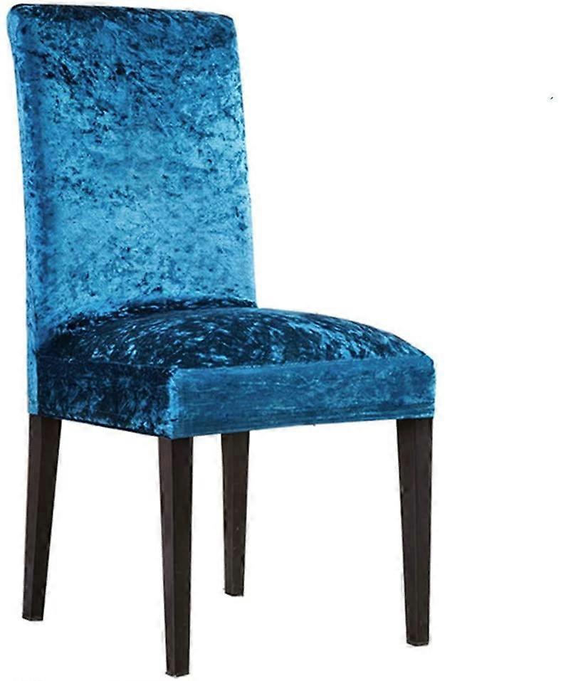 2ks tlustý sametový potah židle jídelní židle Slipcover elastický strečový kryt židle