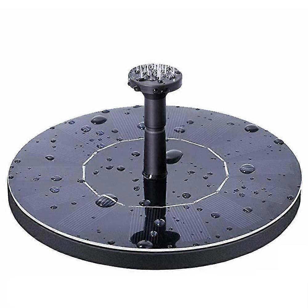 Solar Pump 1.5w Freestanding Floating Solar Bird Bath Water Pump