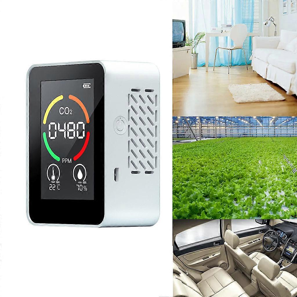 Air Quality Detector Carbon Dioxide Meter Digital Temperature Humidity Sensor