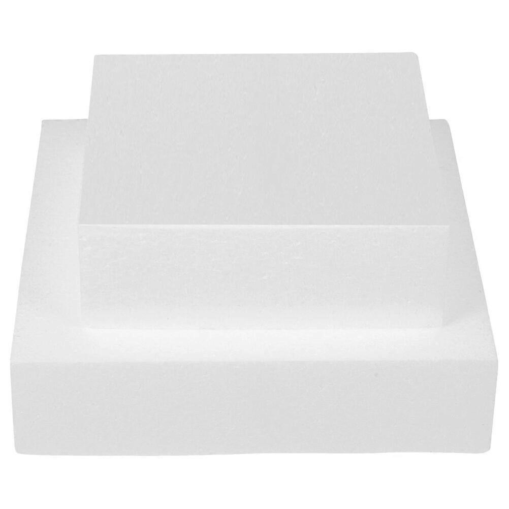 2Pcs Cake Dummy Square Dummy Cake DIY Cake Model Cake Decoration Foams Model