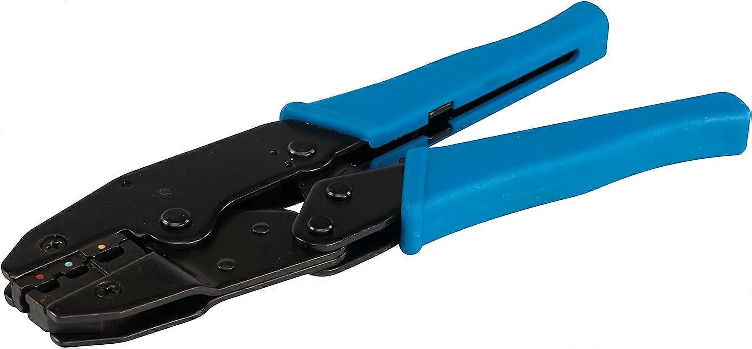 Silverline Ratchet Crimping Tool 220mm (PL55),Blue