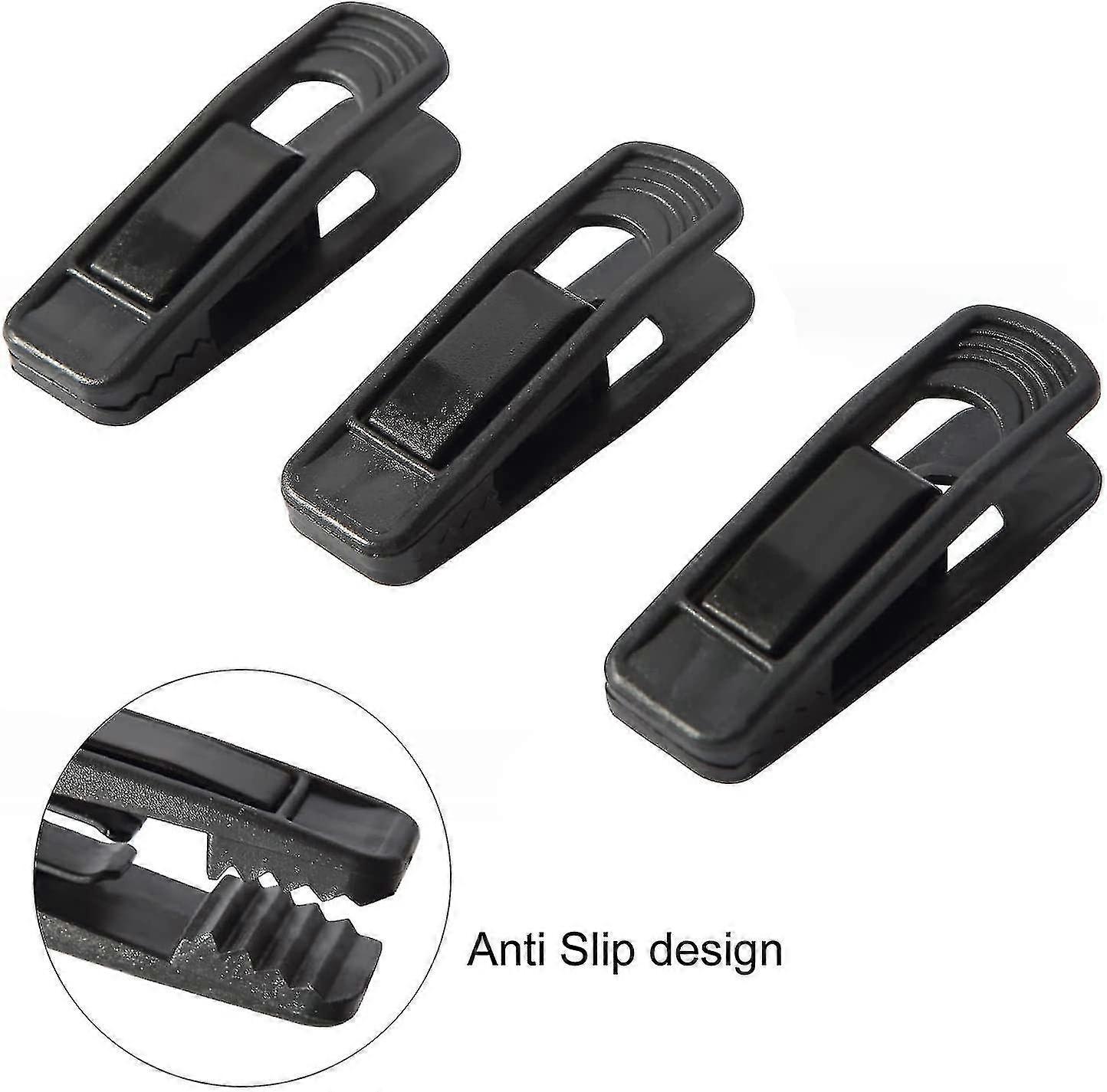 Multifunctional Clothes Clips For Hanging Clothes Food Packages Plastic Dress Pants Clothes Pins For Anti-slip Pants Hanger Clips Air-drying Laundry C