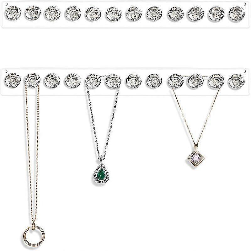 2 Pack Necklace Hangers Acrylic