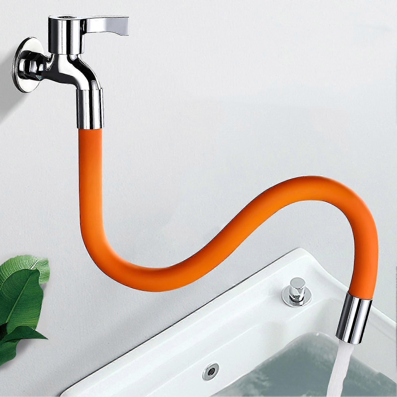 Farfi Adjustable Faucet Extender 360 Degree Rotation Widely Used Auxiliary Tools Water Tap Extension Tube For Kitchen