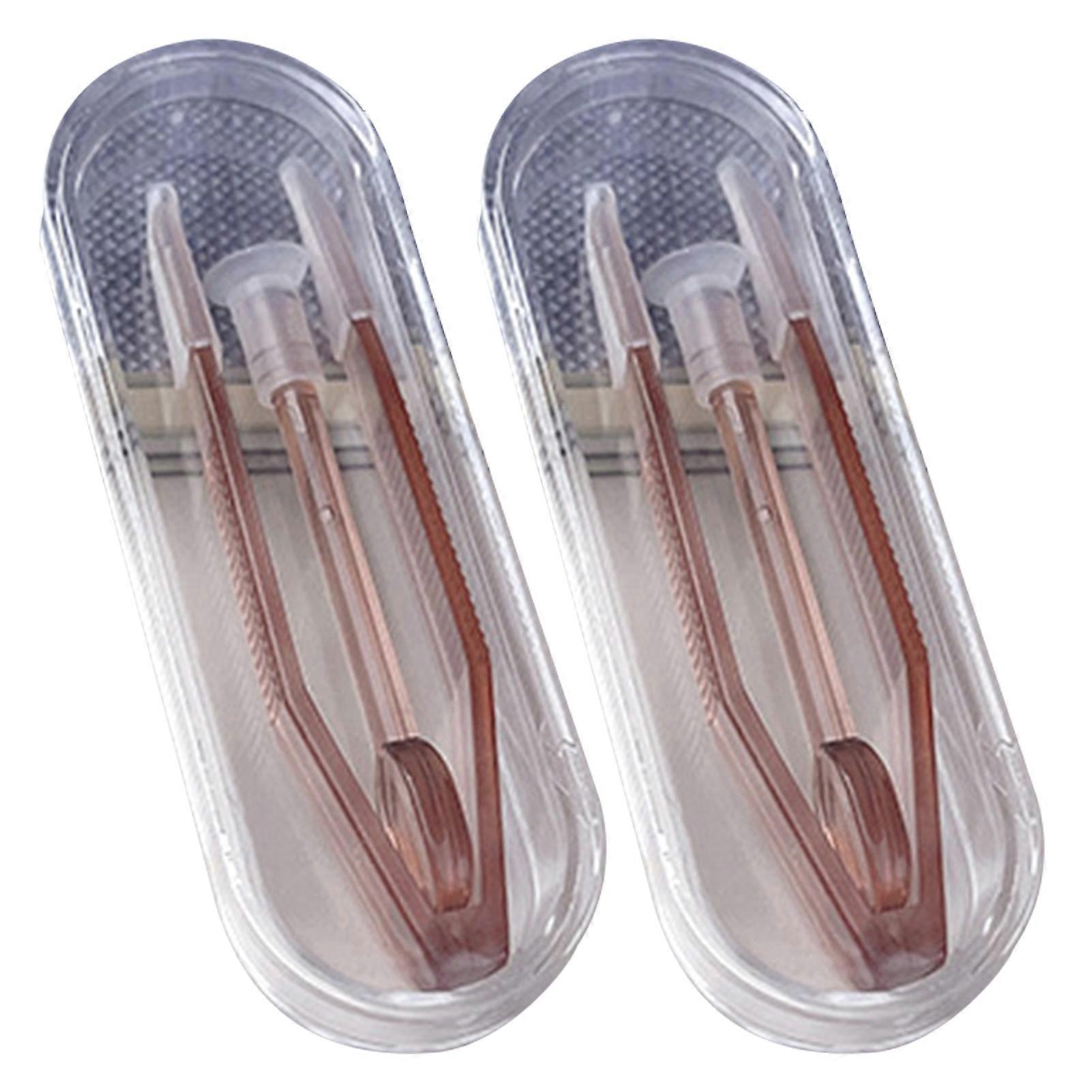 6Pcs/Set Colorful Contact Lens Remover Inserter Tool Case Set Contact Lens Applicator with Soft Tip Contact Lens User Supplier