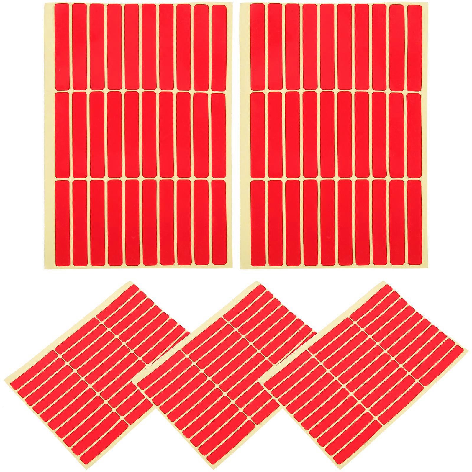 5 Sheets Double Sided Nail Displaying Tape Clear Mounting Tape Nail Accessory