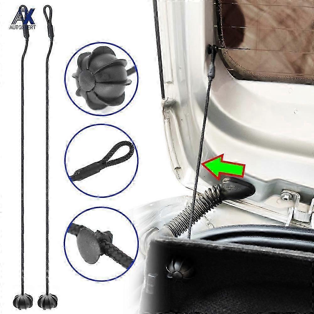 2pc For Skoda Octavia a5 a7 1z 5e Superb 3t 3v Fabia Rapid Yeti Scala Roomster Citigo Parcel Shelf Strap String Rope Clip Holder