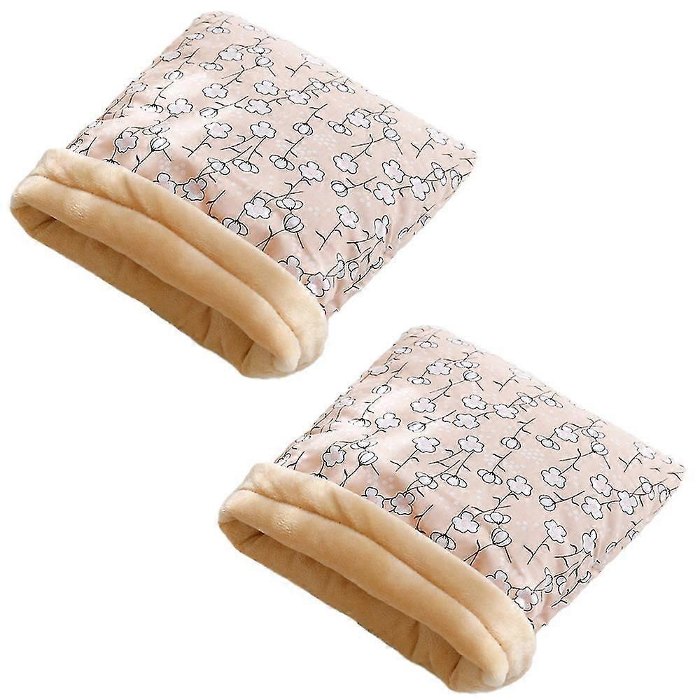 Plush Small Pet Nest Snuggle Sack Hideout Pouch For Hedgehog Guinea Pig Squirrel Small Animals
