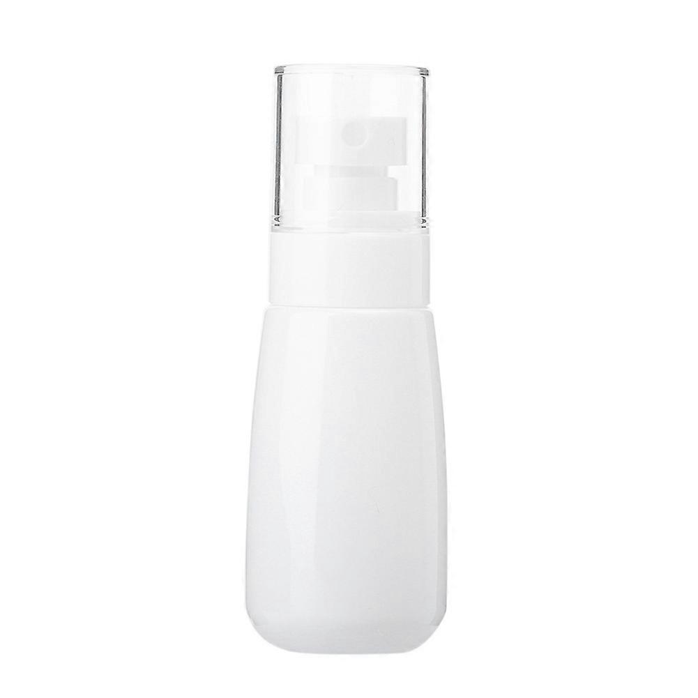U-shape Pump Empty Bottle Travel Refillable Cosmetic Makeup Water Atomizer White