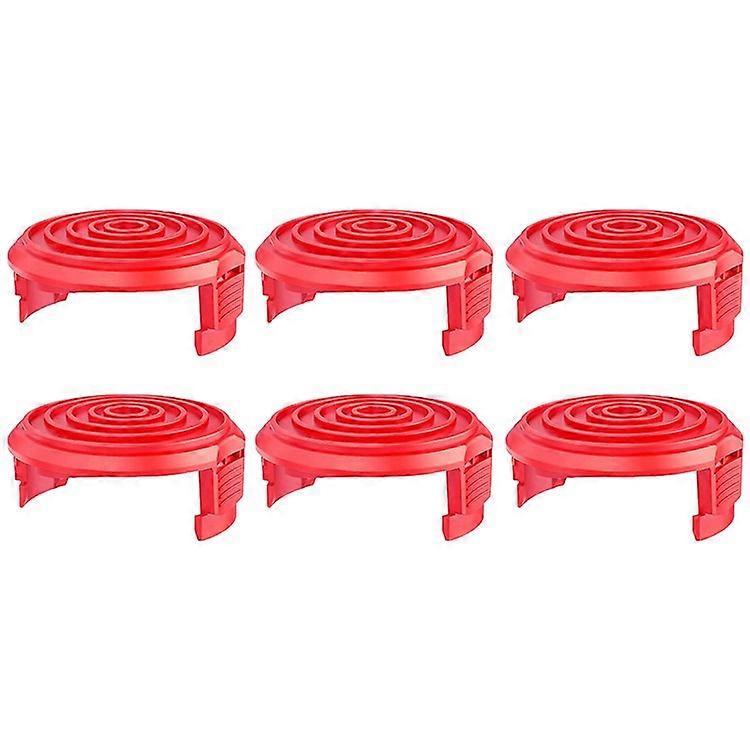 6Pcs Compatible For Hyper Tough Lawn Mower Replacement Line Spool Caps, TLH-01-1