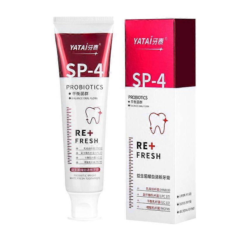 3X Sp-4 Probiotics Whitening Toothpaste Brightening Stain Removing Toothpaste