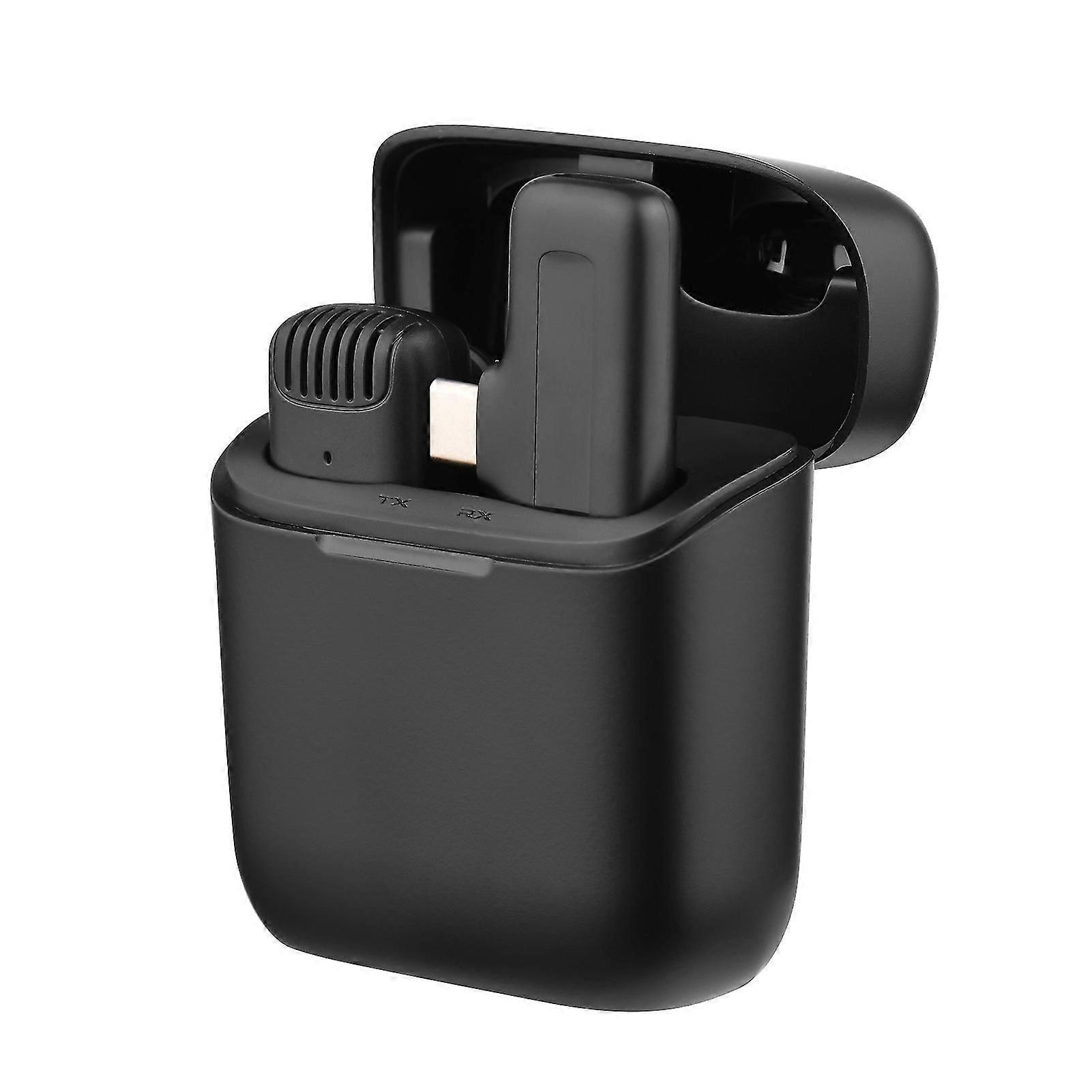 Portable One-trigger-one Wireless Microphone System With Charging Case