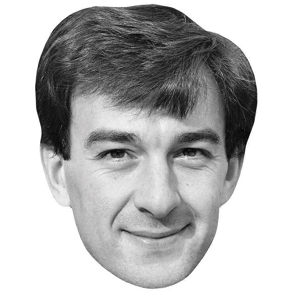 Robin Renucci (jong) Groot hoofd. Groter dan levensgroot masker.