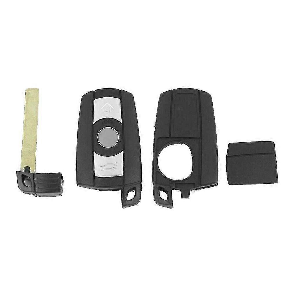 Remote Key Case Smart Key Shell Blade Fob Key Case for 2006-2011 1 3 5 6 Series E90 E91 E92 E60 KR5