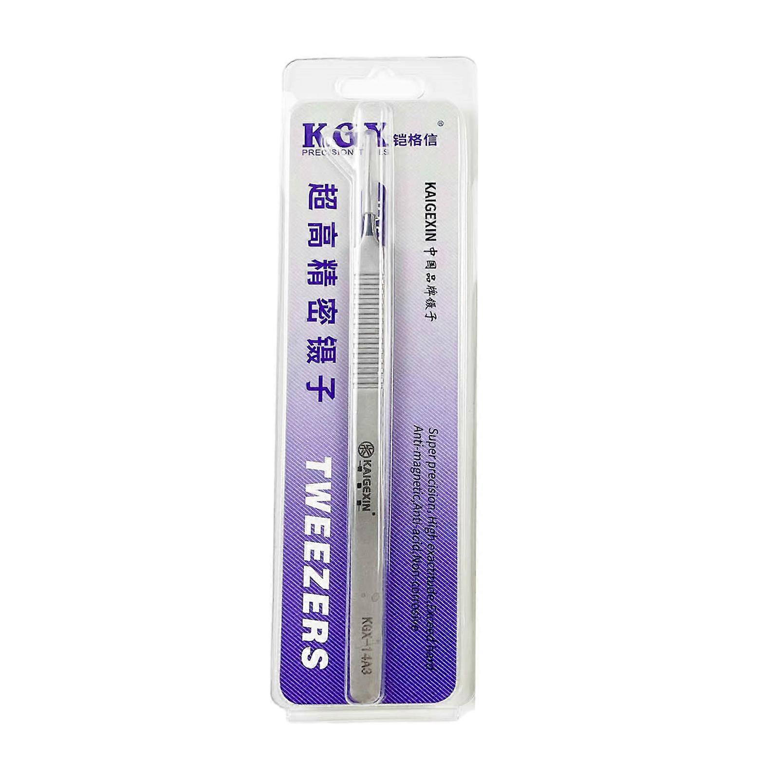 Professional Fine Tip Tweezers Electronics Precision Tweezer Tool for Mobile Phone Repair,Micro Soldering, and Crafting