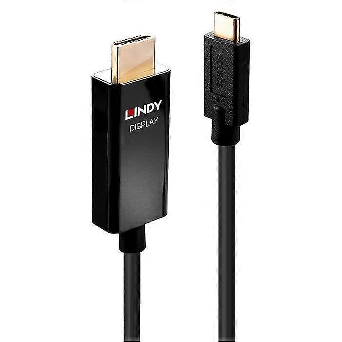 HDMI Adapterkabel - Lindy - 4K60 - USB Typ C - 3m - HDR