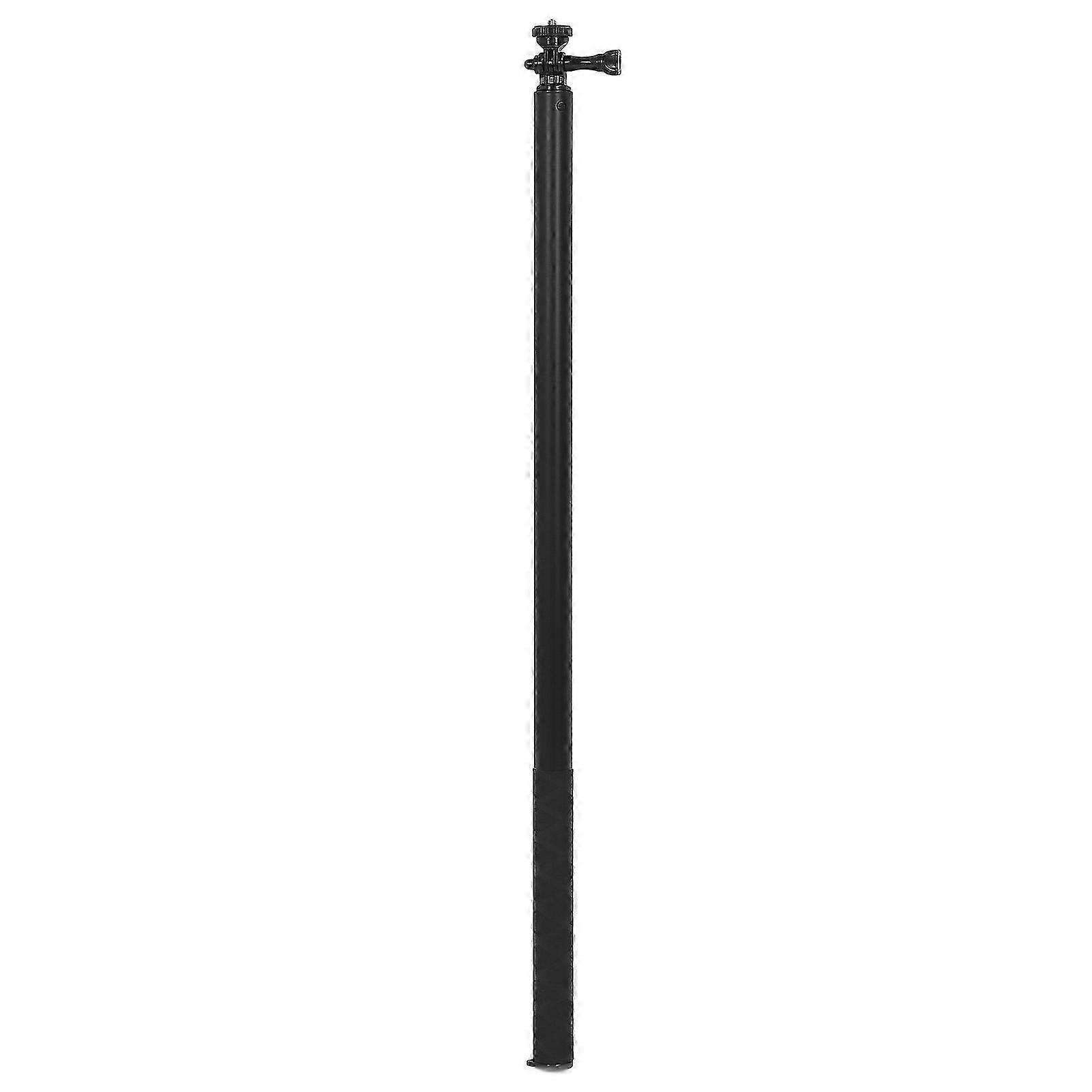 3m Extendable Selfie Stick with 1/4in Thread - Compatible for Xiaomi Yi, Instax X3, Insta 360 & SJCAM Cameras