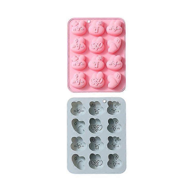 Easter Moulds Large Chocolate Molds, Used to Make, Easter Rabbit Chocolate Candies moulds, Easter Egg Chocolate Cakes molds and Jelly Pudding_Special