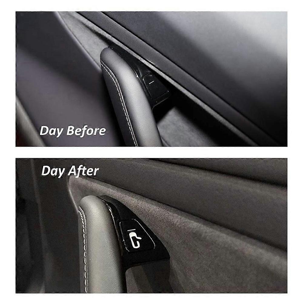 Car Door Open Exit Sticker Decal Interior Decoration Open Button Reminder Fit for Tesla Model 3