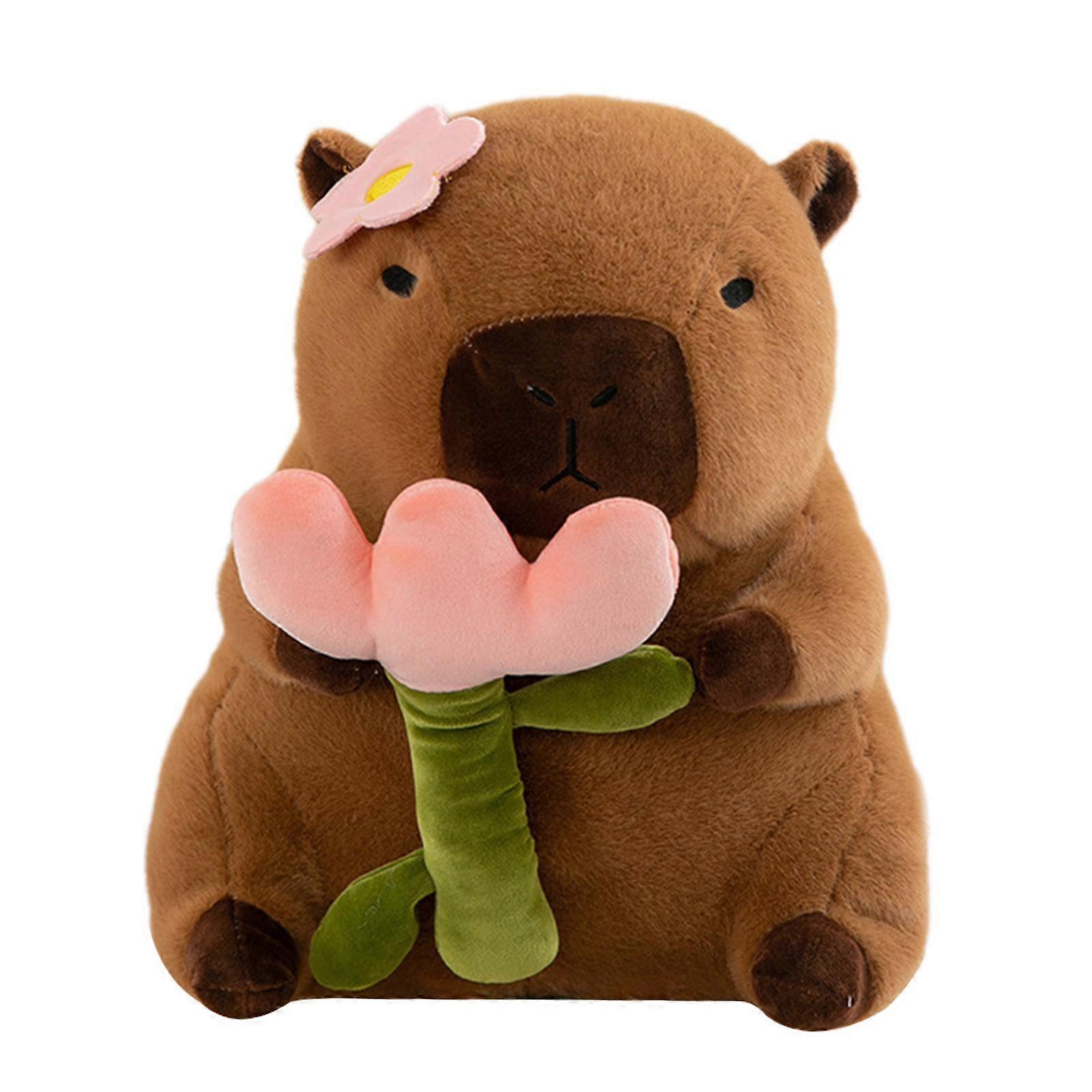 Capybara Plush Toy, 53cm Realistic Capybara Stuffed Toy, Plush Capybara Doll for