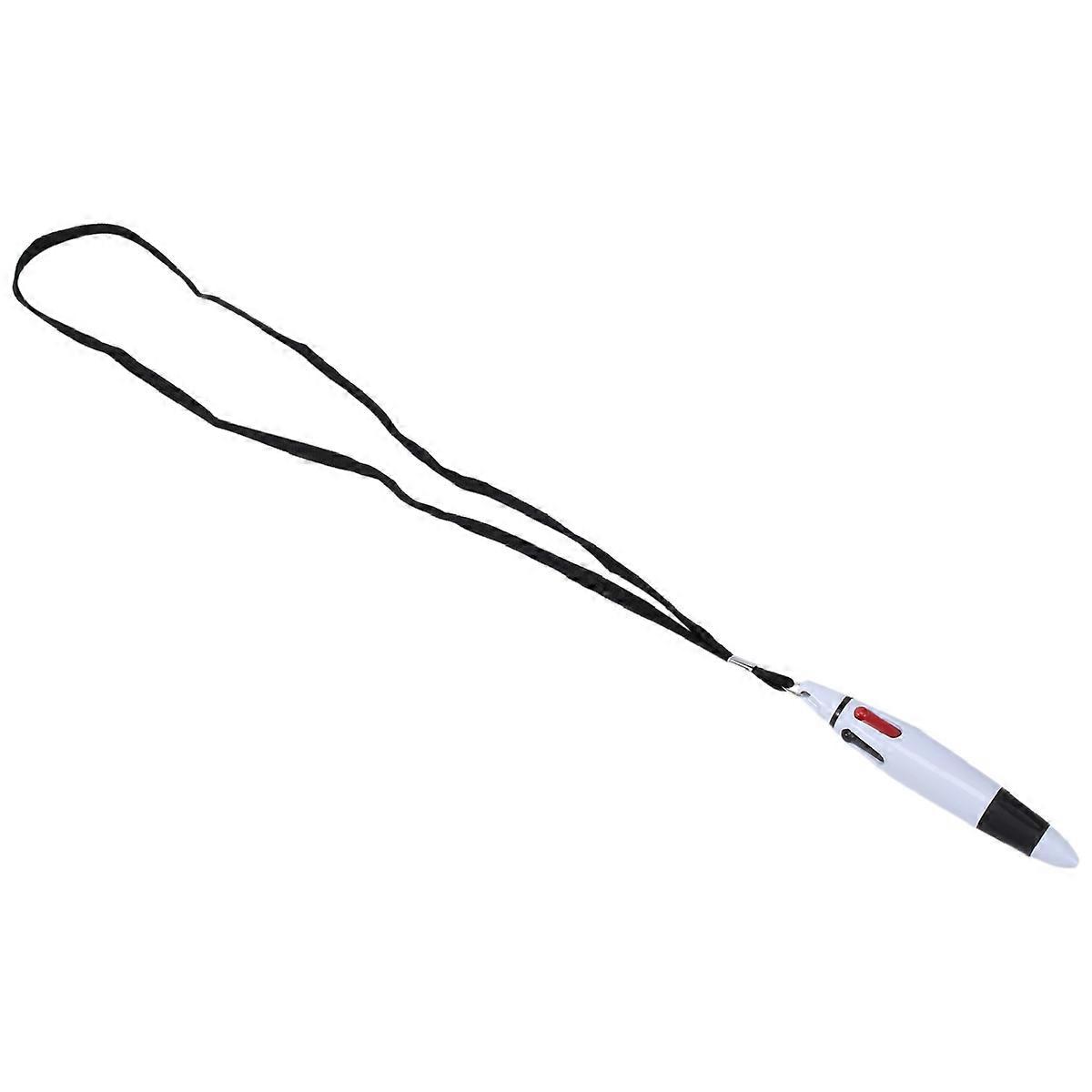15 Pcs Retractable Pens on Lanyard Neck Pens in a Rope Pen
