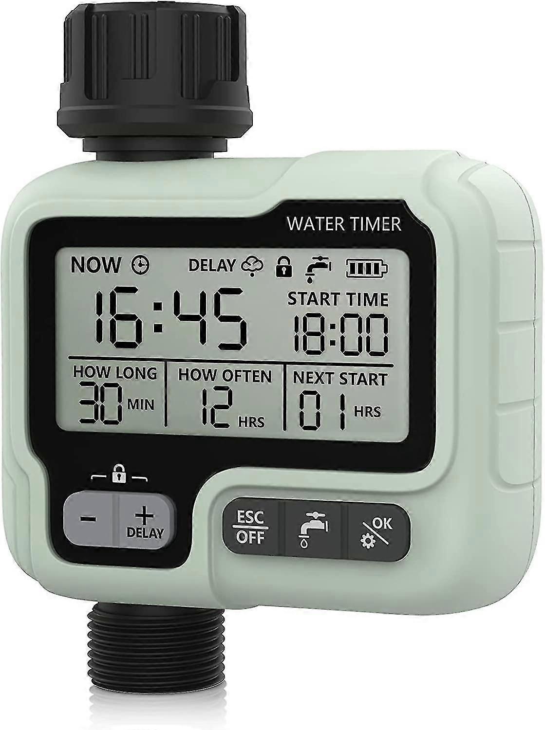 Sprinkler Timer,water Timer Digital Programmable Garden Lawn Hose Faucet Timer