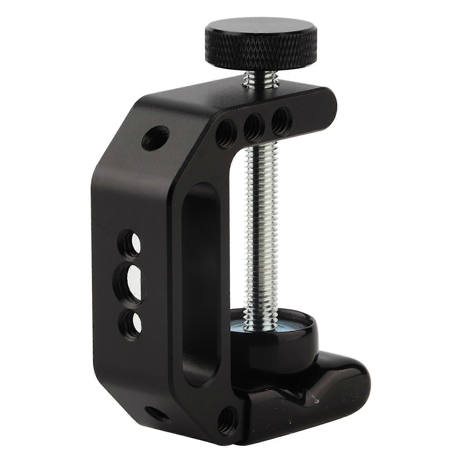 Multi function C Type Clamp Clip Mount Holder Bracket for Camera Light Stand Accessory