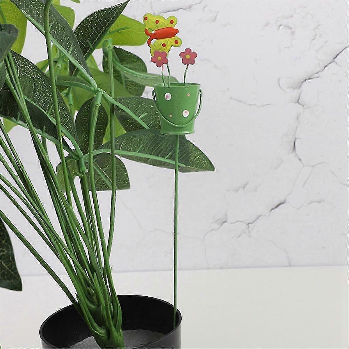 アイアンガーデンステークス装飾漫画散水デザインメタルヤードアート屋内屋外芝生小道パティオオーナメントB