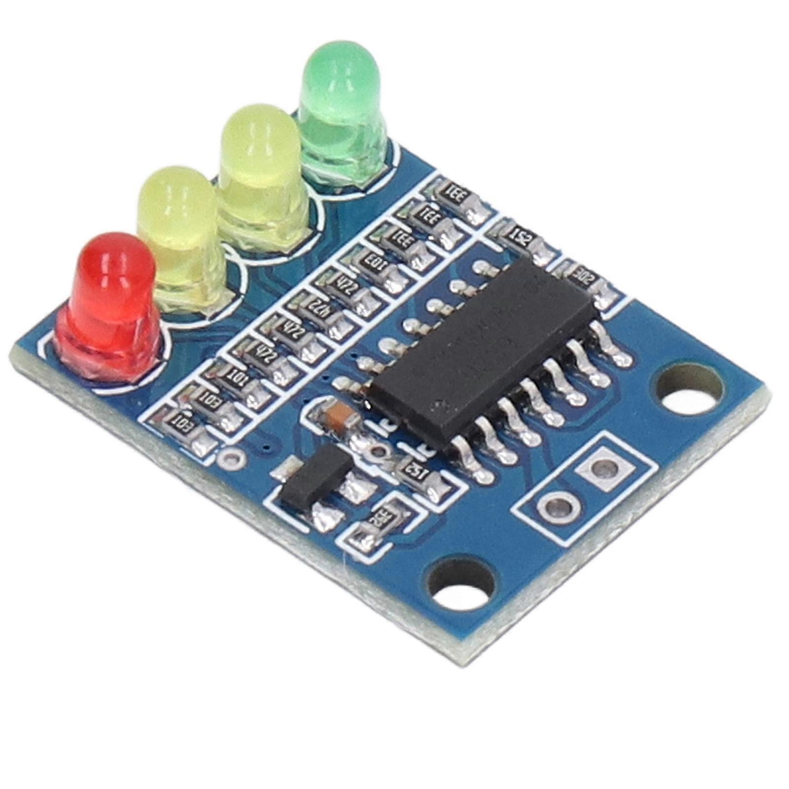 2pcs Battery Level Indicator Module Capacity Tester 4 Phase 12V with 4 LEDs