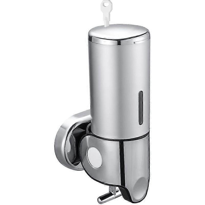 Three Pump Soap Dispenser, Wall Mounted Manual Hand Sanitizer Dispenser, Hand Sanitizer Shampoo Body Wash Dispenser Lotion Container Toilet