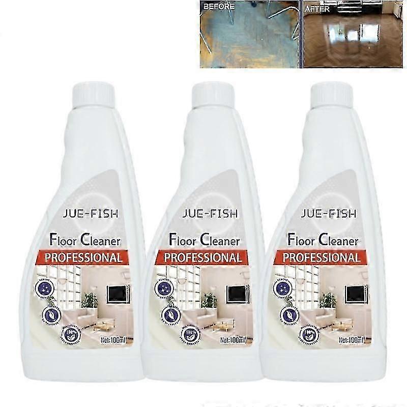 3Pcs Floor Cleaner For All Robot Vaccum And Mop, Floor Cleaning Liquid Solution Compatible Roborock & Omo Joint
