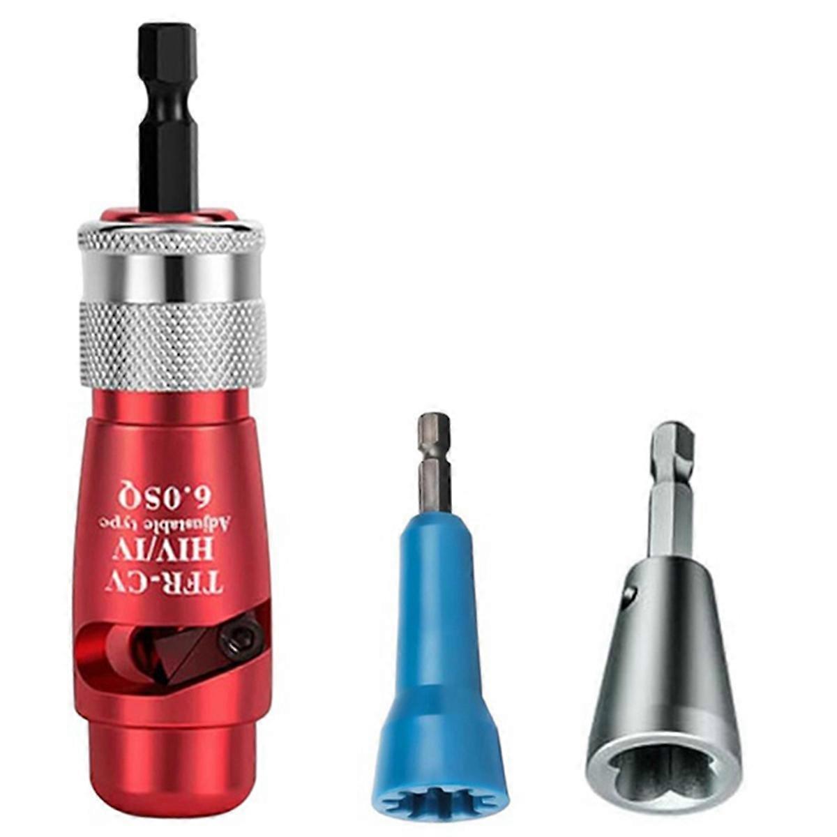 Wire Twister Tool for Drill,Wire Stripping and Twisting Tool,A