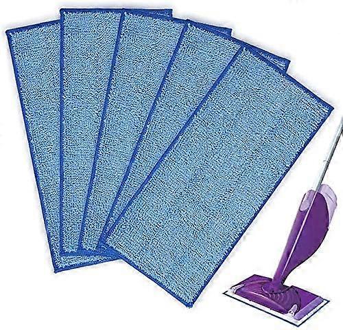 Mop Pads, Durable Washable Refills, Cationic Material