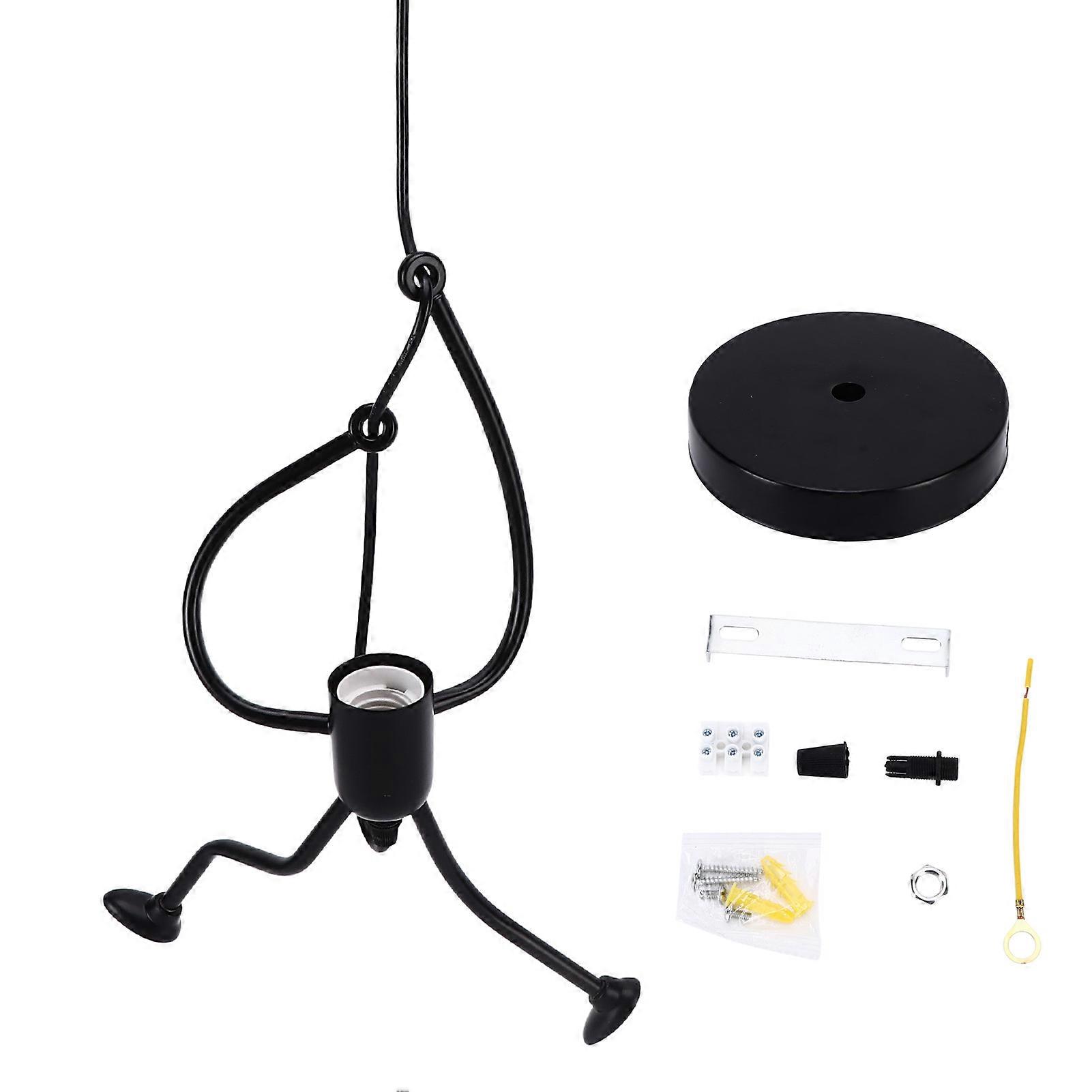 Pendant Light Retro Cute Style Convenient Practical Attractive Decorative E27 Lamp for Coffee Shops Voltage 110‑220V