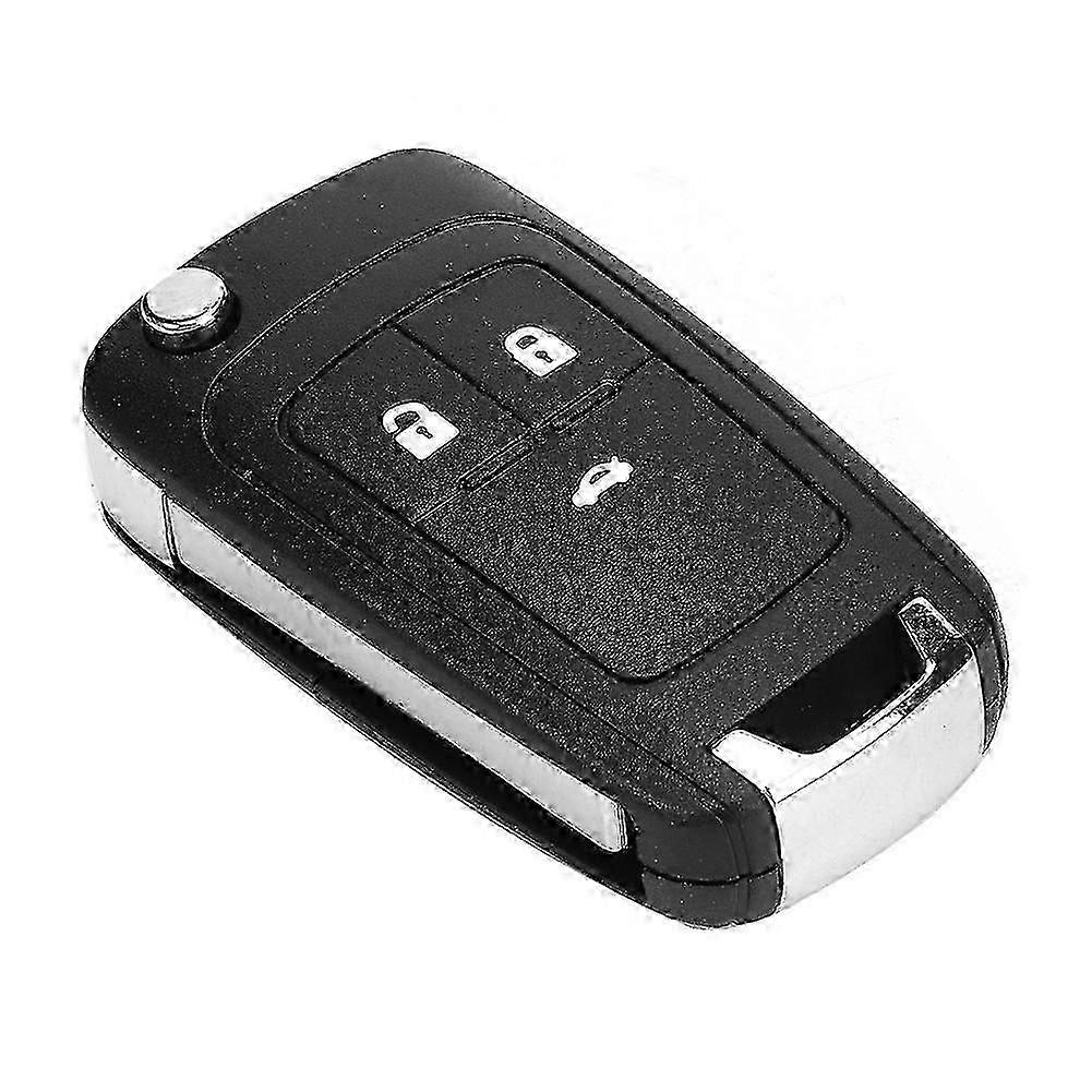 3 Buttons Car Key Case Remote Key Fob Shell Replacement Fit for Opel White Button Type DMZ