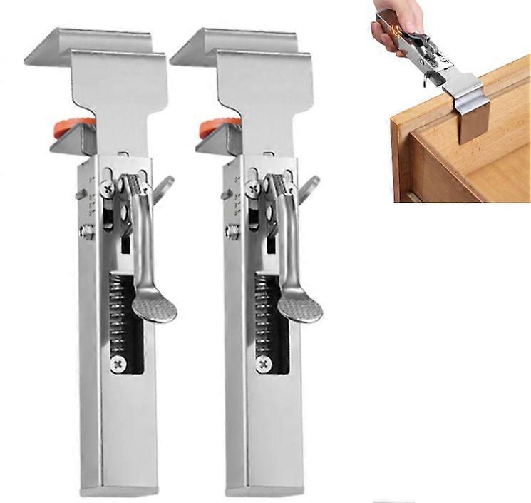 Fivalo Drawer Front Installation Clamps,Cabinet Door Installation Positioner