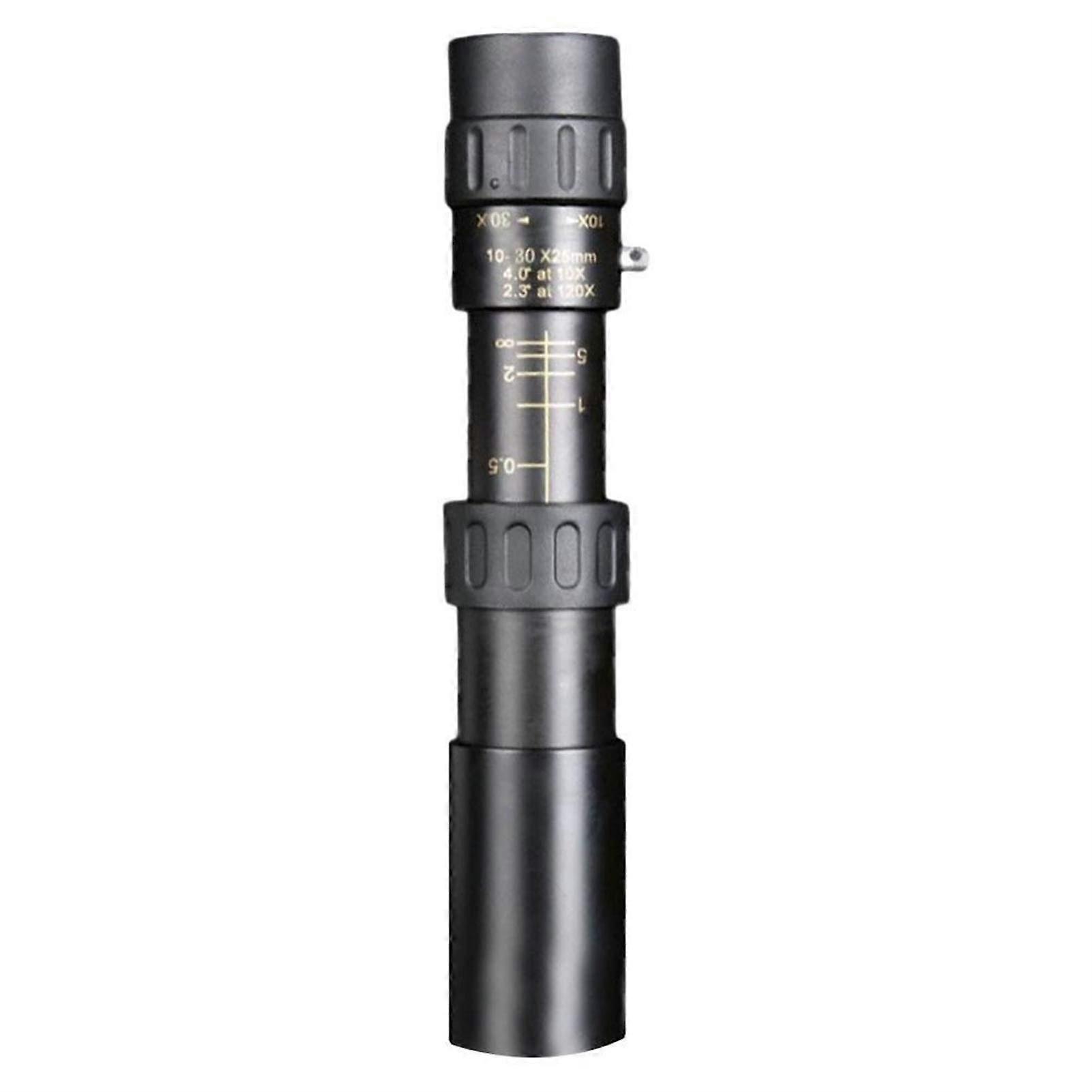 Monocular 10-300X High Power Telescope 3000M Range, Lightweight Black Design, Ideal for Birdwatching and Stargazing