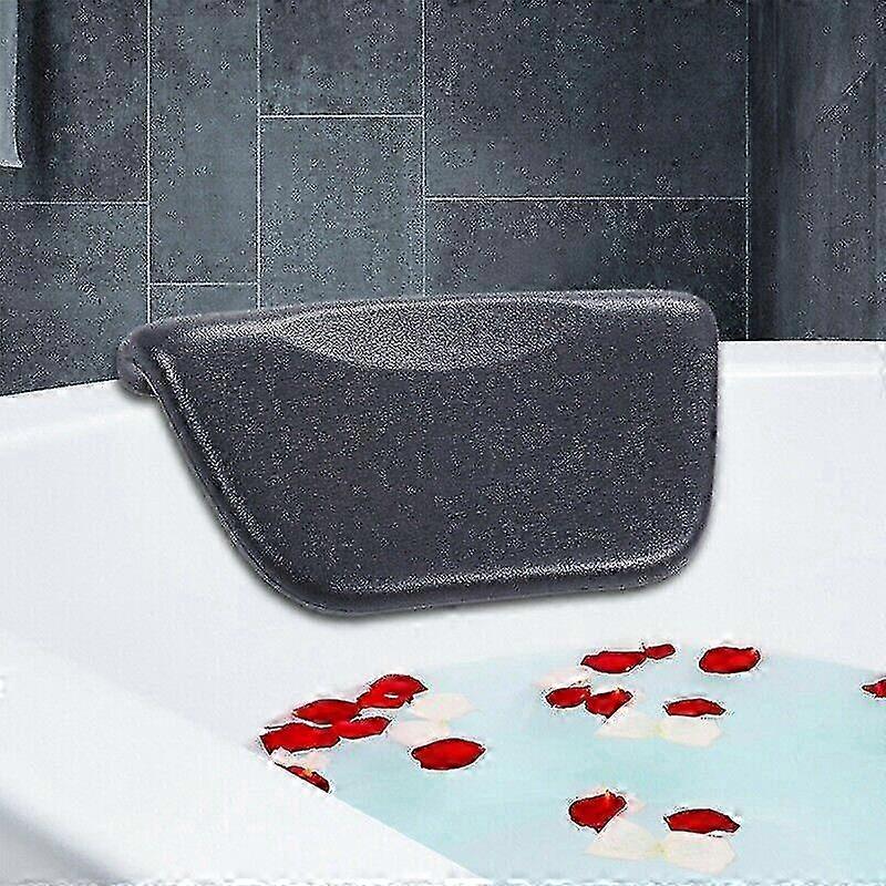 Black Bath Pillow Bath Pillow Headrest Neck Support Neck Pillow