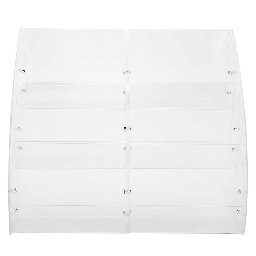 Transparent Acrylic Display Case Storage Box Makeup Organizer Cosmetic Display