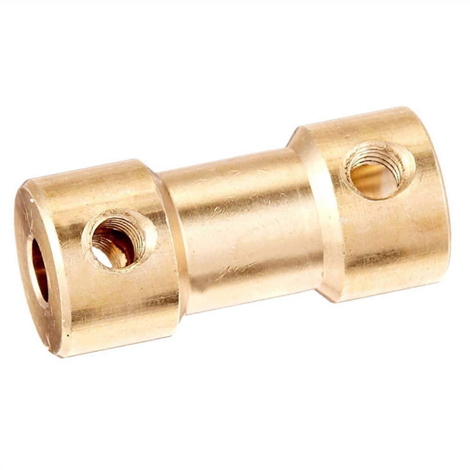 Brass Motor Coupling Shaft Coupler Connector 1pc Compatible with Various Models, Durable and High-Quality