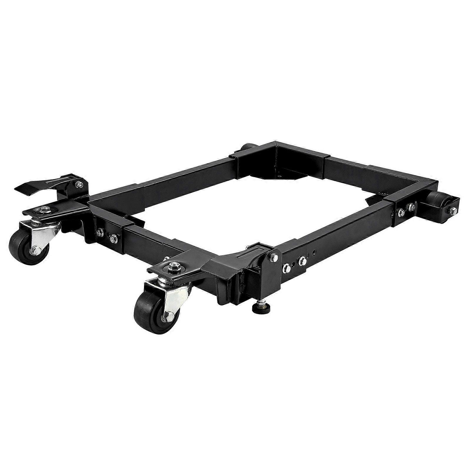 Mobile Base, 1500 lbs Capacity, Adjustable from 18" x 24" to 26.5" x 31.5", with Swivel Wheels, for Woodworking Equipment, Bandsaw